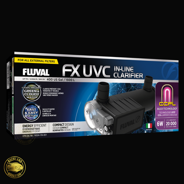 Fluval  FX UVC In-Line Clarifier for FX2/FX4/FX6 Canister Filter - Free shipping