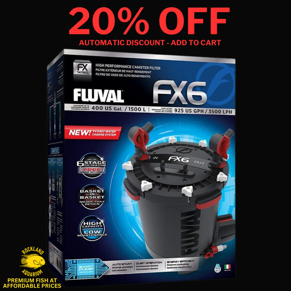 Fluval FX6 High Performance Canister Filter - Free shipping