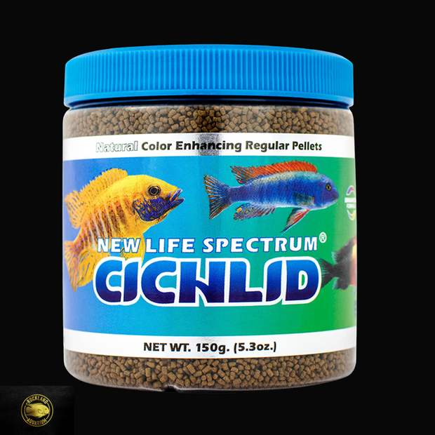 New Life Spectrum Cichlid - 1 - 1.5 mm Sinking Pellets - 150 g